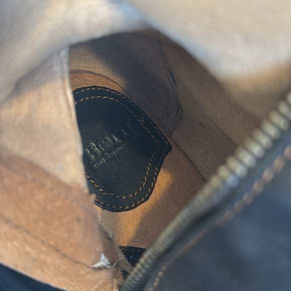 Born Baret II black, tall, leather suede zip up boots 7.5 W3359 - Picture 13 of 16